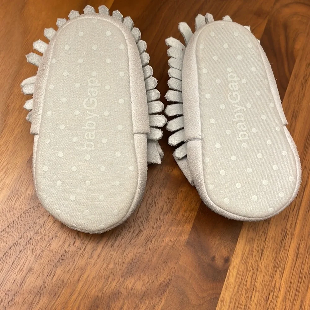 Baby Gap Suede Moccasins, 6-12 M